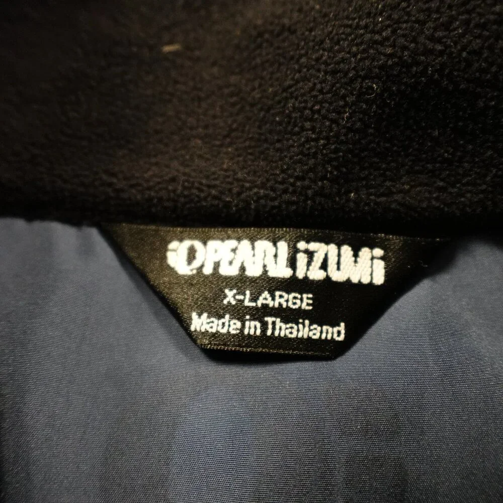 Pearl Izumi windbreaker jacket‎ men's extra large blue vintage